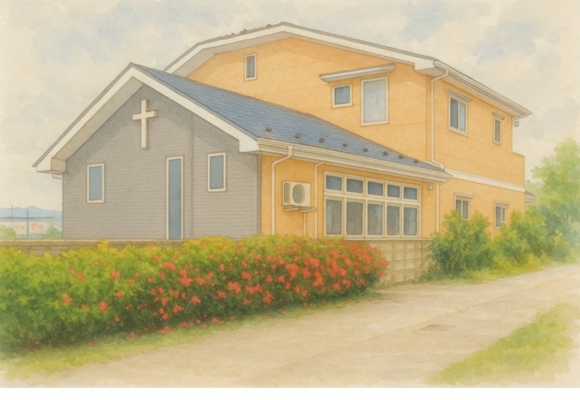 教会のイラスト